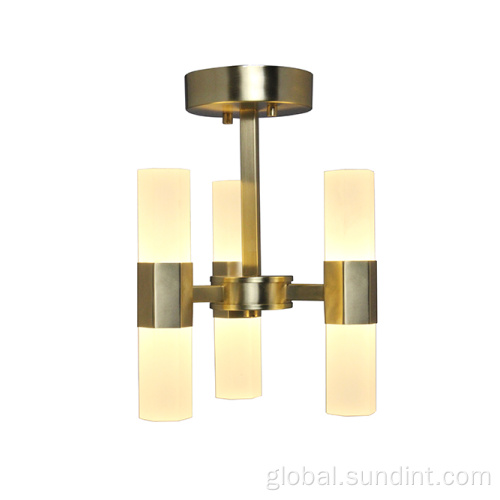 Gold 6 Led Cafe Decorative Lighting Modern Brilliant 6 Led Light Indoor Ceiling Light Factory